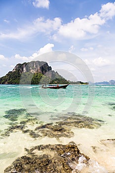Idyllic island in Krabi in South Thailand