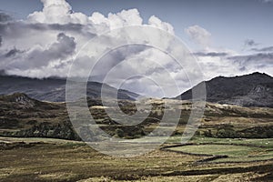 Idyllic landscape of Lake District,Cumbria,Uk