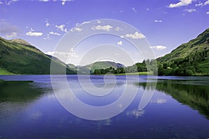 Idyllic landscape of Lake District National Park, Cumbria, UK