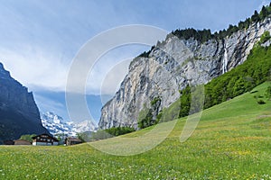 Idyllic Landscape of Swiss