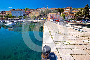 Idyllic mediterranean waterfront in Volosko village