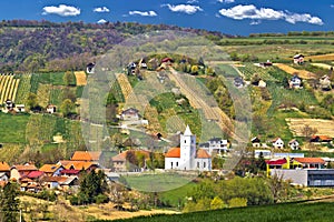 Idyllic nature of Prigorje region