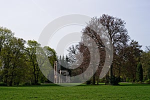 Idyllic Park in Weimar, Germany