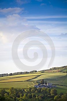 Idyllic rural farm, Cotswolds UK