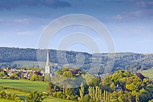 Idyllic rural landscape, Cotswolds UK