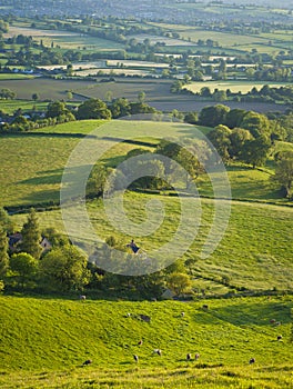 Idyllic rural landscape, Cotswolds UK