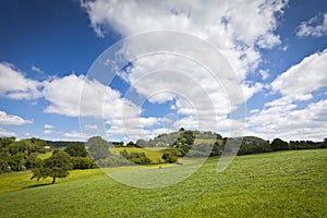 Idyllic rural landscape, Cotswolds UK