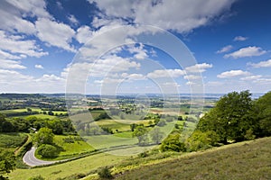 Idyllic rural landscape, Cotswolds UK