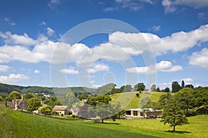 Idyllic rural landscape, Cotswolds UK