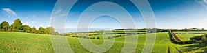 Idyllic rural landscape, Cotswolds UK photo