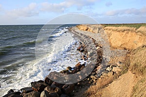 Idyllic seaside on Funen Island, Denmark photo