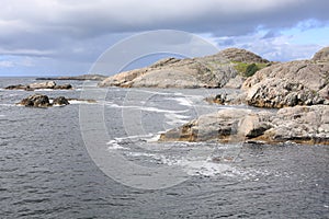 Idyllic seaside in Norway