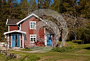Idyllic summer house in Sweden.