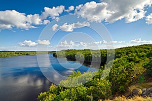 Idyllic Swedish lake