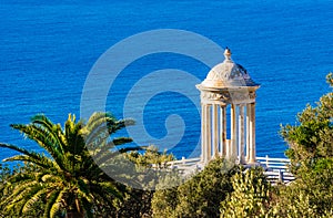 Temple of Son Marroig at the coast of Majorca island, Spain photo
