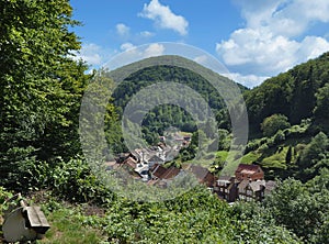 Idyllic Village of Zorge,Harz Mountain,Germany