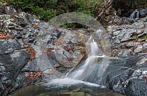 Idyllic waterfall, Troodos mountains Cyprus