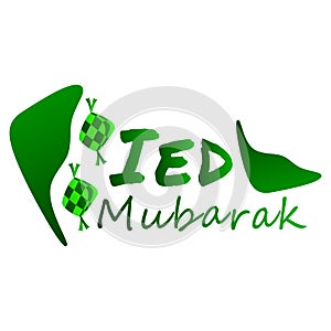 Ied Mubarak Card for Celebration great day of Ied Mubarak