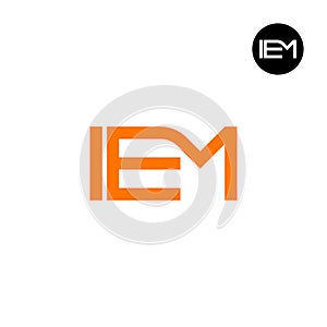 IEM Logo Letter Monogram Design