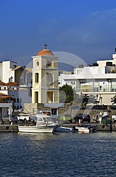 Ierapetra city at Crete island, Greece