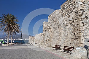 Ierapetra city at Crete island in Greece