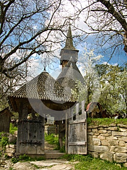 Ieud wooden church in Maramures