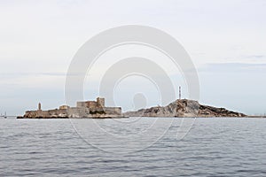If Castle upon the rocks near Marseille, France