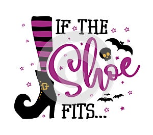 If the shoe fits ... - design for door mats, cards, restaurant or pub shop wall decoration.