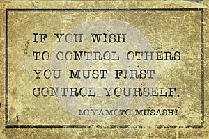 Control others Musashi