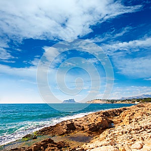 Ifach Penon view from Moraira alicante