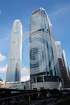 IFC buildings Central Hong Kong