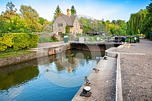 Iffley Lock. Oxford, England