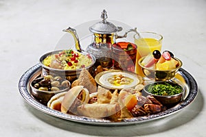 Iftar served in month of Ramadan