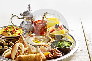 Iftar served in month of Ramadan