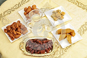 Iftar table photo
