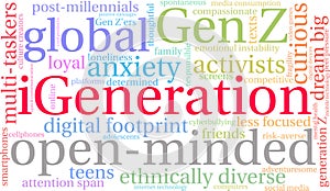 IGeneration Word Cloud