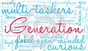 IGeneration Word Cloud