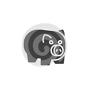 iggy Bank vector icon