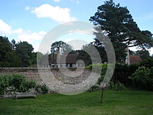 Ightham Mote From The Grounds, Kent, England