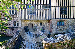 Ightham Mote medieval moated manor photo