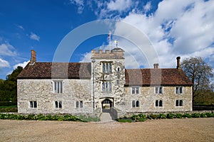 Ightham Mote medieval moated manor photo