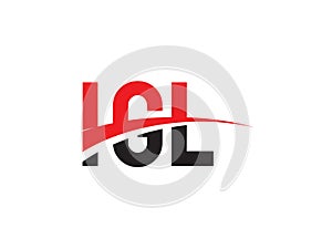 IGL Letter Initial Logo Design Vector Illustration