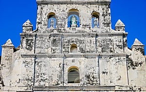 Iglesia de Guadalupe church, built in 1624 -1626, Granada, Nicaragua, Central America