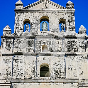 Iglesia de Guadalupe church, built in 1624 -1626, Granada, Nicaragua, Central America