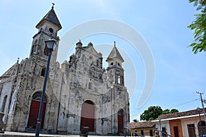 Iglesia de Guadalupe church in Granada, Nicaragua