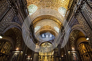 Iglesia de la compaÃÂ±ia / ecuador photo