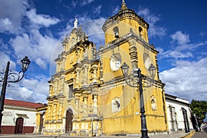 Iglesia de la Recoleccion in Leon, Nicaragua