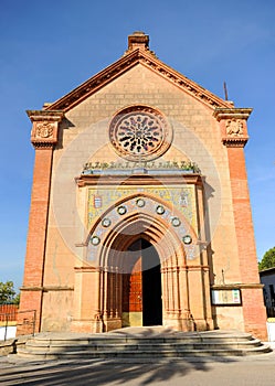 Iglesia de San Fernando en Villanueva del RÃÂ­o y Minas, provincia de Sevilla, EspaÃÂ±a photo