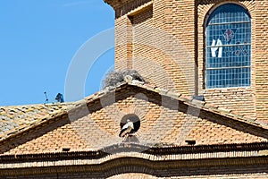 Iglesia de San Juan Bautista, Alcolea de Cinca, Spain photo