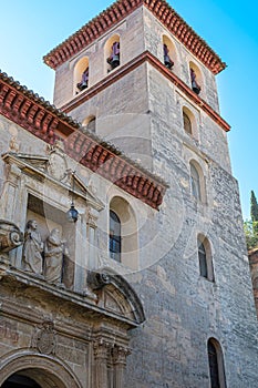 Iglesia de san Pedro y san Pablo en la ciudad de Granada, EspaÃÆÃÂ± photo